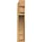 Ekena Millwork Merced Block Rough Sawn Outlooker, Western Red Cedar, 6"W x 26"D x 30"H OUT06X26X30MRC05RWR - alternate 2